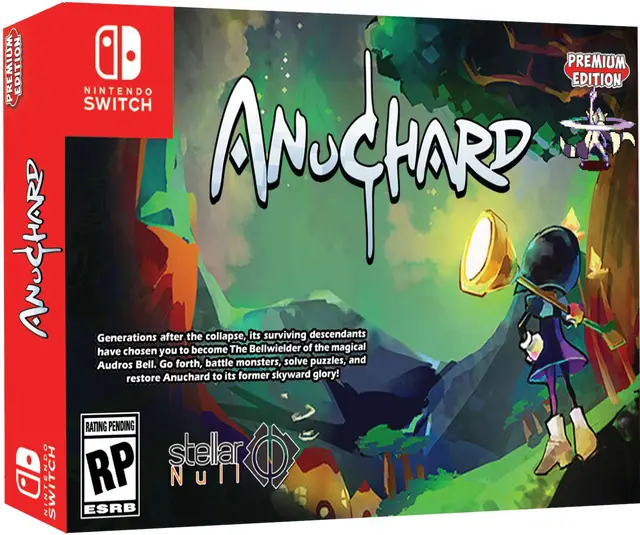 Anuchard Retro Edition Nintendo Switch okładka gry