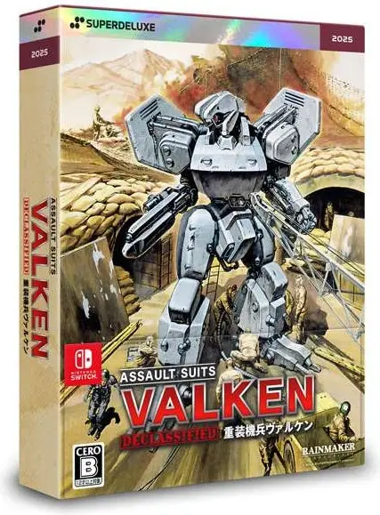Assault Suits Valken Declassified Deluxe Edition Nintendo Switch okładka gry