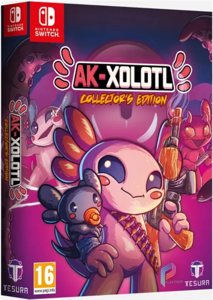 AK-xolotl Collector's Edition Nintendo Switch okładka gry