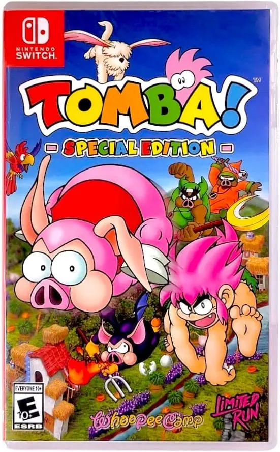 Tomba! Special Edition Nintendo Switch okładka gry