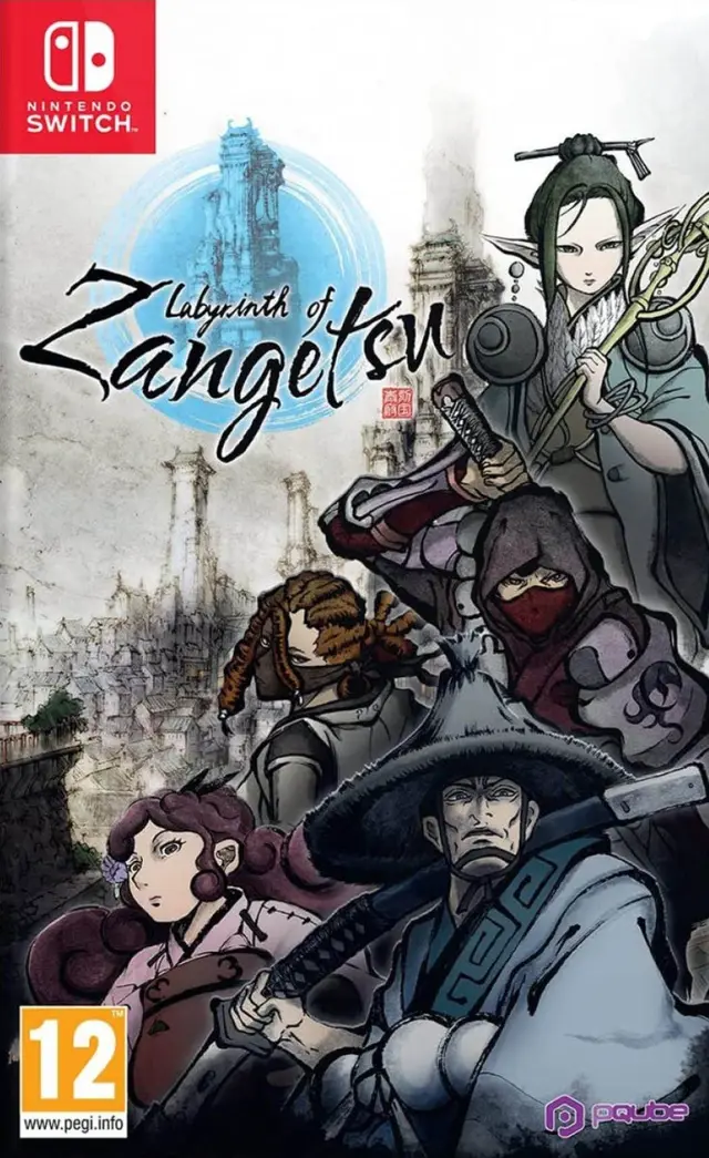 Labyrinth of Zangetsu Nintendo Switch okładka gry