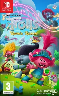 DreamWorks Trolls Remix Rescue Nintendo Switch okładka gry