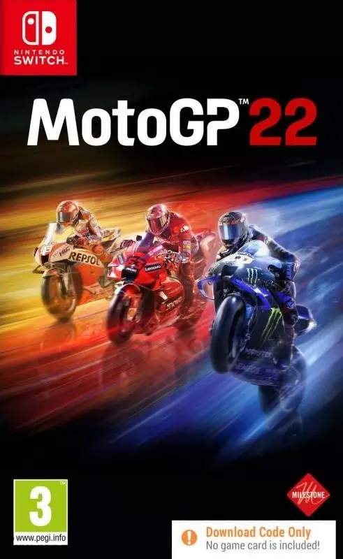 MotoGP 22 Nintendo Switch okładka gry