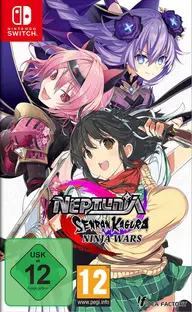 Neptunia x SENRAN KAGURA Ninja Wars Day One Edition Nintendo Switch okładka gry
