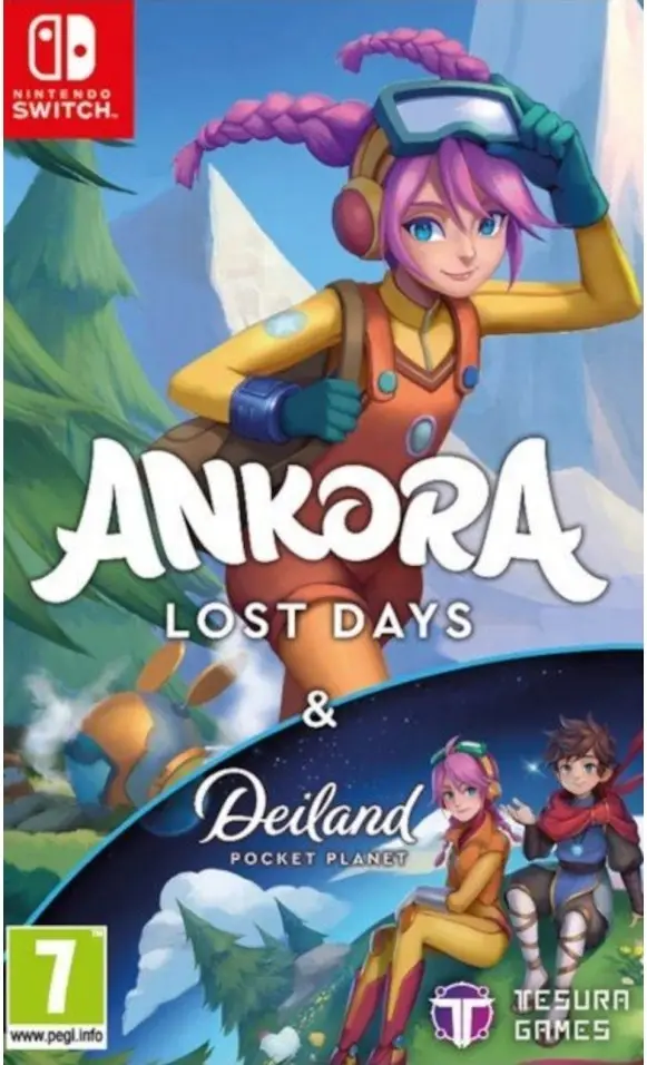 Ankora Lost Days & Deiland Pocket Planet Nintendo Switch okładka gry