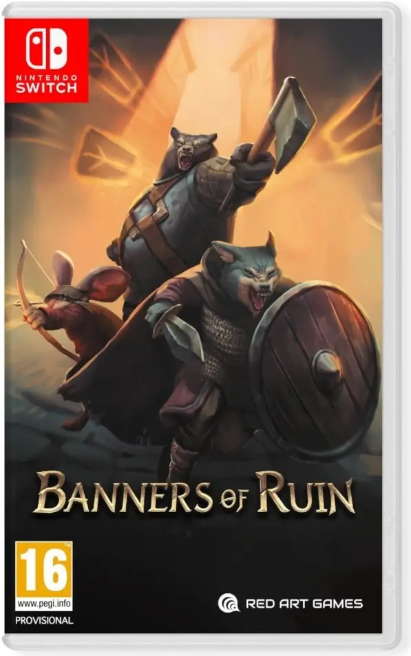 Banners of Ruin Standard Edition Nintendo Switch okładka gry