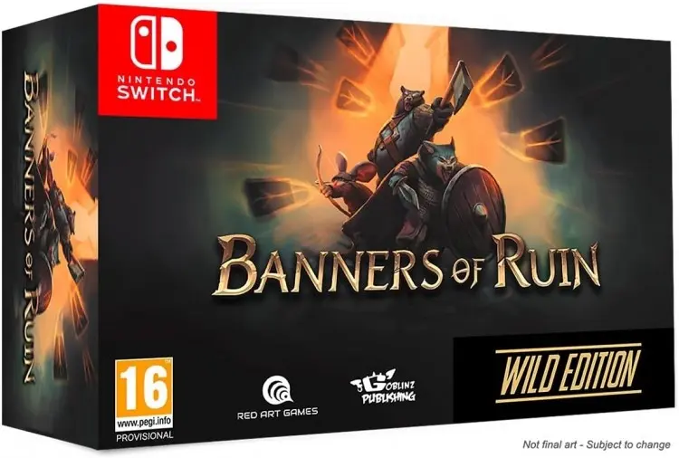 Okładka gry Banners of Ruin Wild Edition na Nintendo Switch - najlepsza oferta