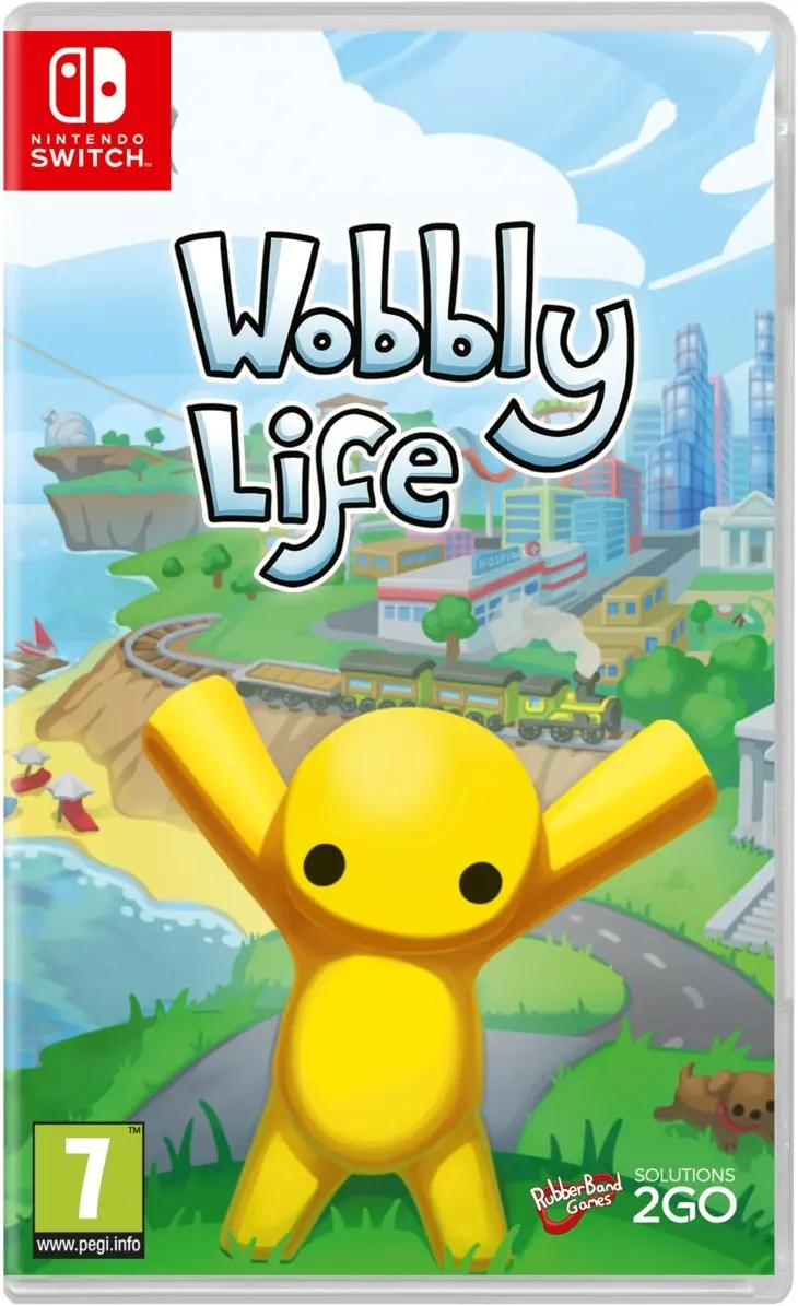 Okładka gry Wobbly Life na Nintendo Switch - najlepsza oferta