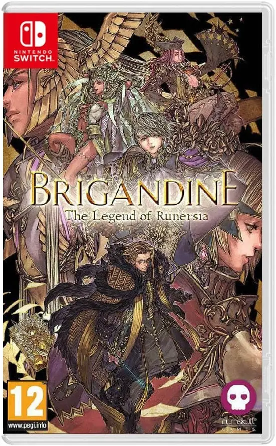 Brigandine The Legend Of Runersia Nintendo Switch okładka gry