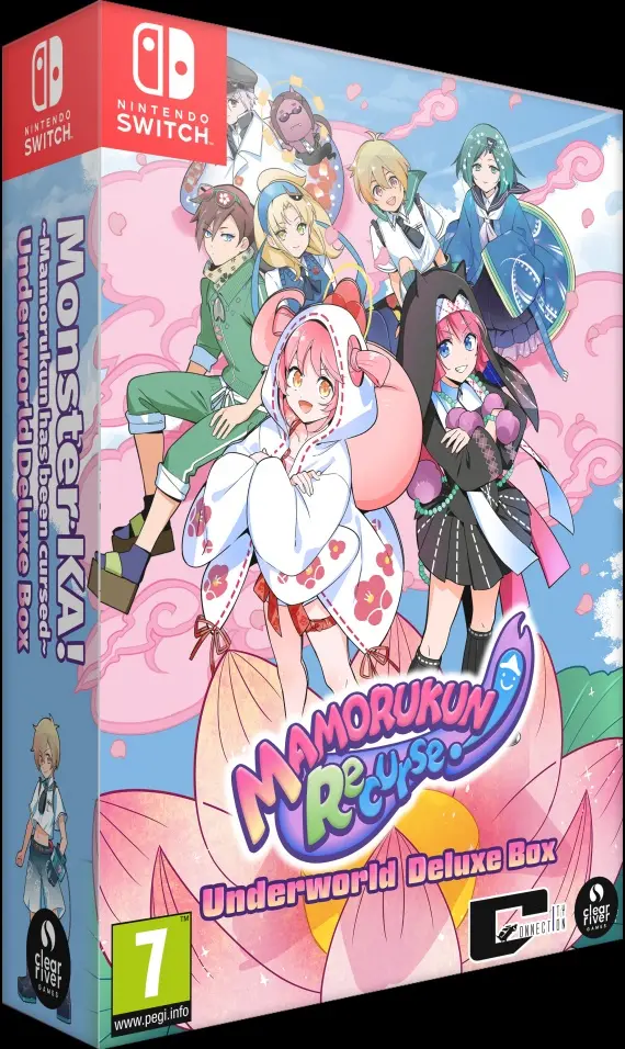 Mamorukun ReCurse! Underwold Edition Nintendo Switch okładka gry