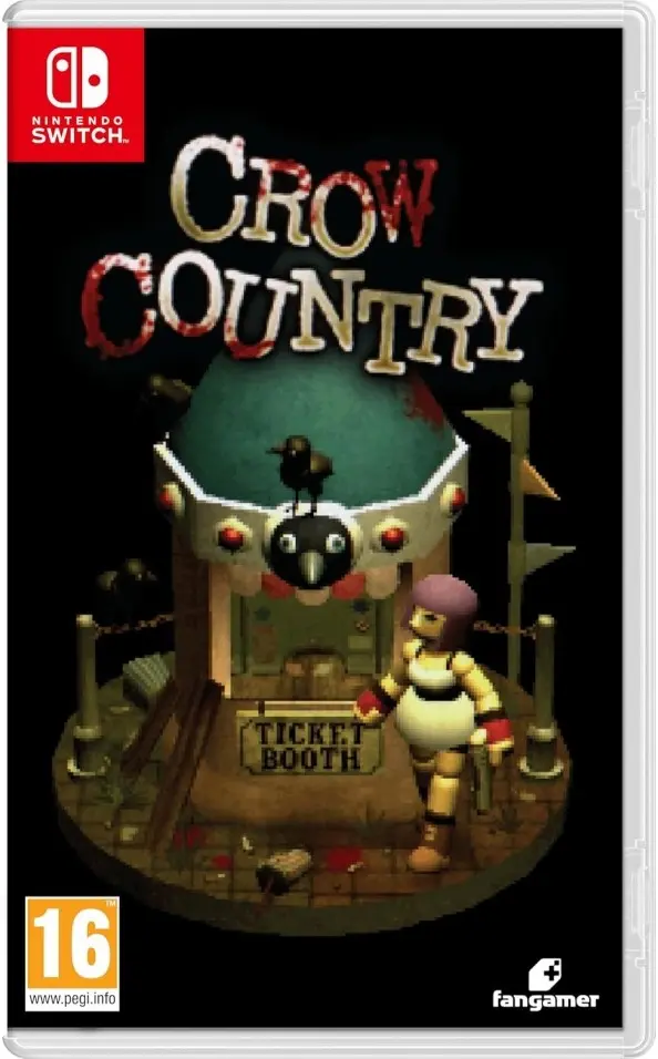 Okładka gry Crow Country na Nintendo Switch Okładka gry Crow Country na Nintendo Switch