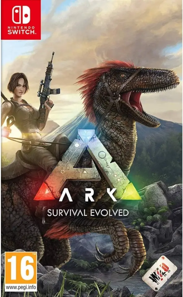 ARK Survival Evolved Nintendo Switch okładka gry
