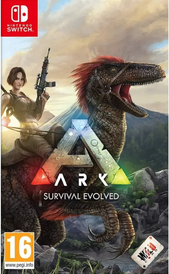 ARK Survival Evolved Nintendo Switch okładka gry