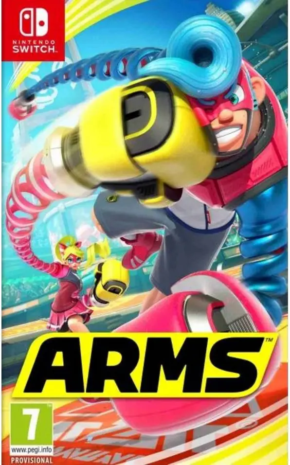 Arms Nintendo Switch okładka gry