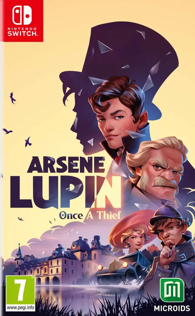 Arsene Lupin Once a Thief Nintendo Switch okładka gry