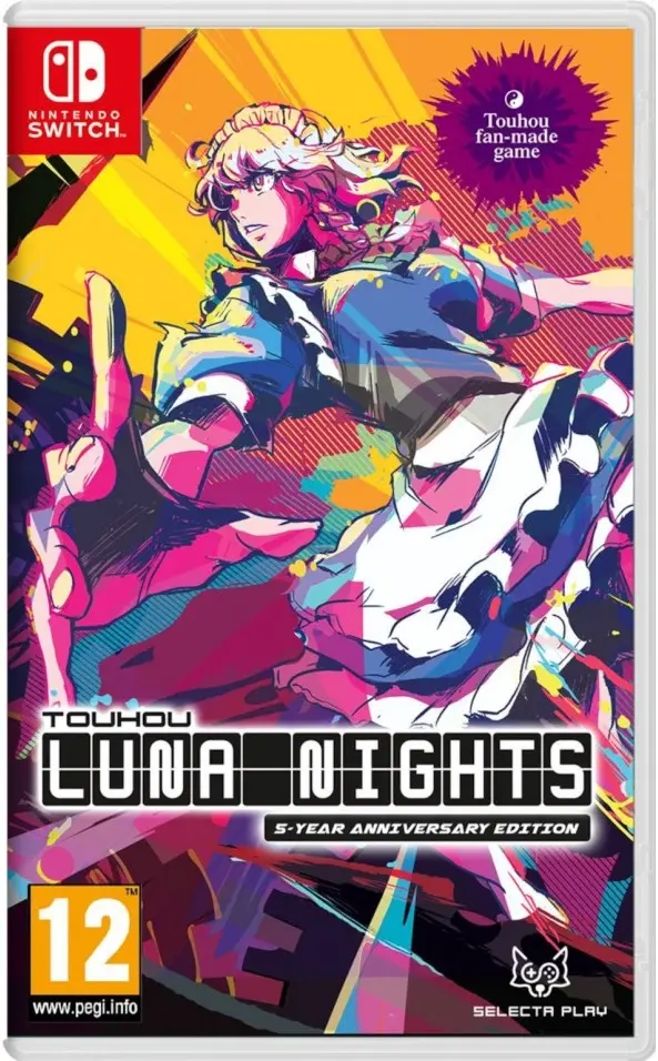 Touhou Luna Nights Nintendo Switch okładka gry