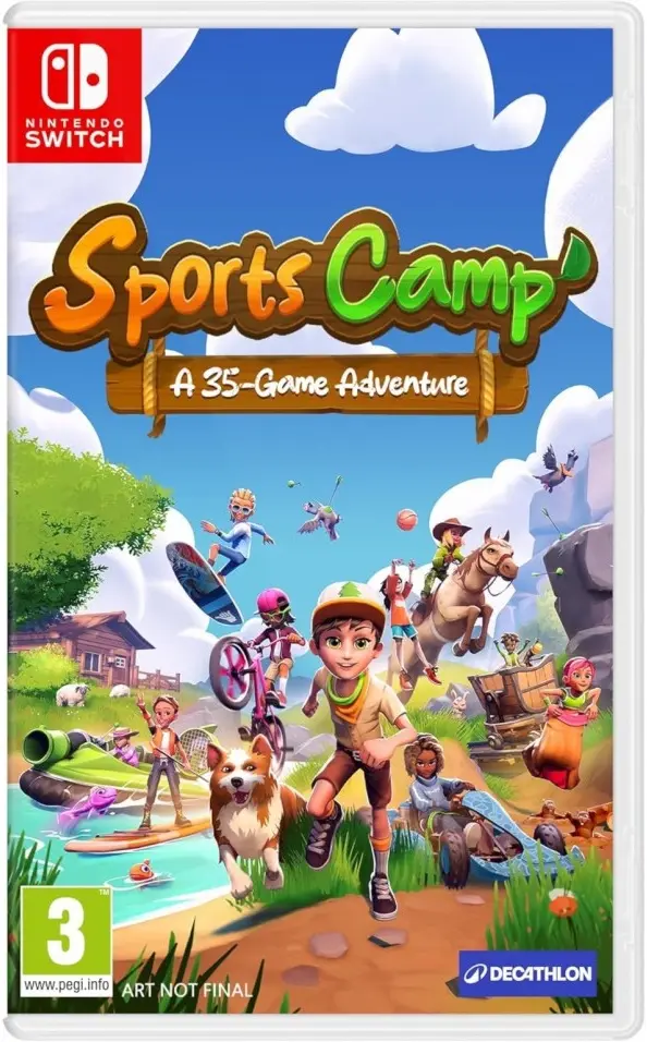 Sports Camp: A 35-game Adventure Nintendo Switch okładka gry