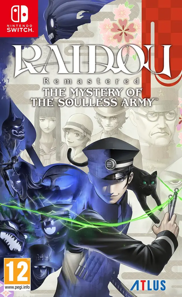 Raidou Remastered: The Mystery Of The Soulless Army Nintendo Switch okładka gry