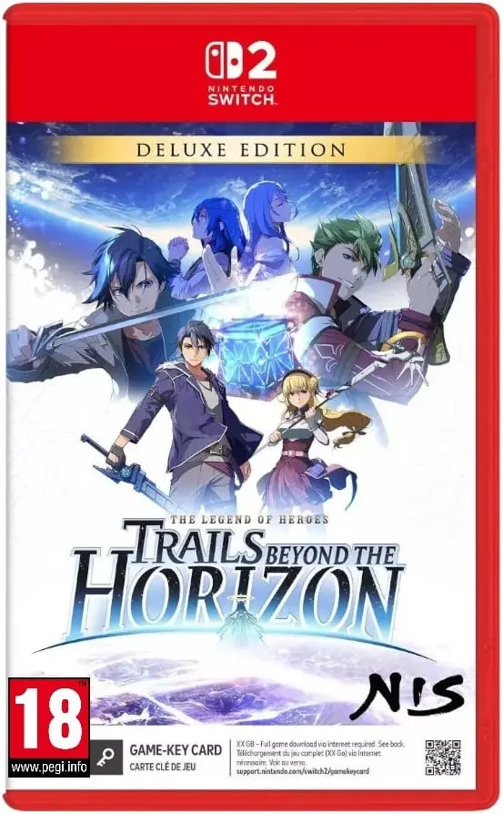 Okładka gry The Legend of Heroes: Trails beyond the Horizon Deluxe Edition na Nintendo Switch 2 Okładka gry The Legend of Heroes: Trails beyond the Horizon Deluxe Edition na Nintendo Switch 2