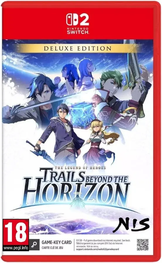 The Legend of Heroes: Trails beyond the Horizon Deluxe Edition Nintendo Switch 2 okładka gry