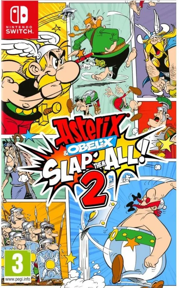 Asterix & Obelix Slap them All 2 Nintendo Switch okładka gry