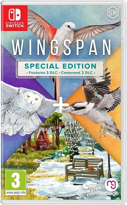Wingspan Nintendo Switch okładka gry