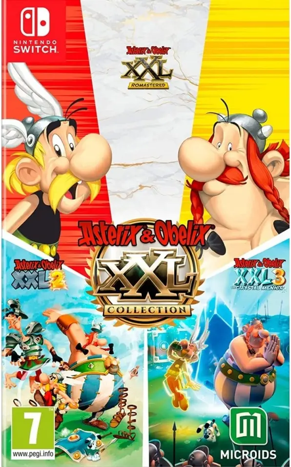 Asterix & Obelix XXL Collection Nintendo Switch okładka gry