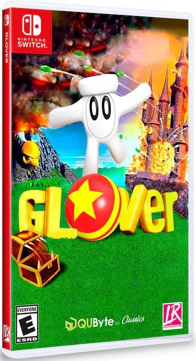 Glover Nintendo Switch okładka gry
