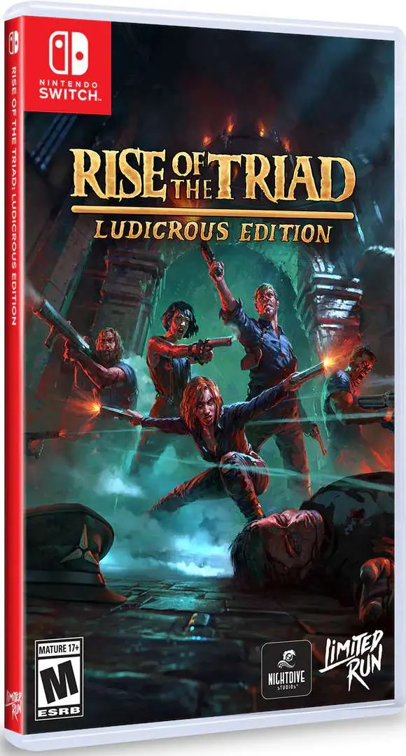 Rise of the Triad: Ludicrous Edition Nintendo Switch okładka gry