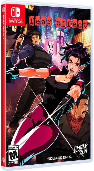 Fear Effect Nintendo Switch okładka gry