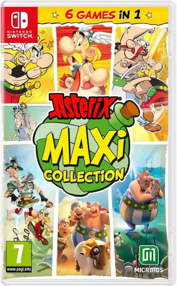 Asterix Maxi Collection Nintendo Switch okładka gry