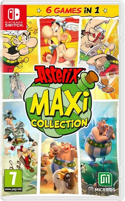 Asterix Maxi Collection Nintendo Switch okładka gry