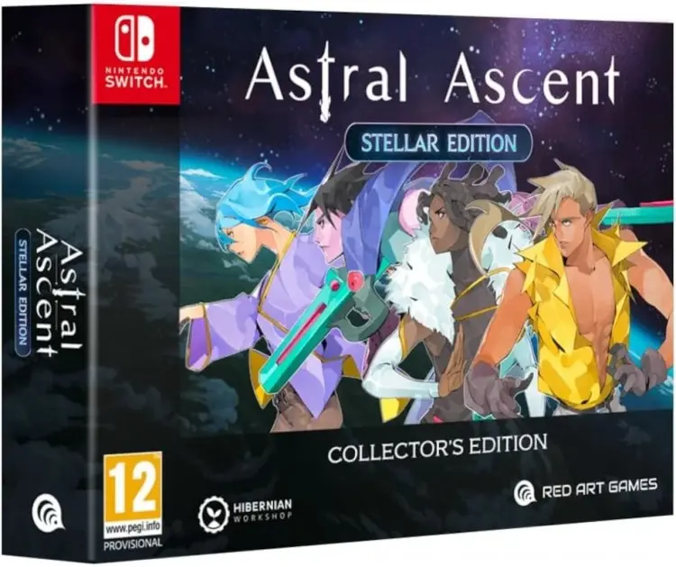 Astral Ascent Stellar Edition Collector Edition Nintendo Switch okładka gry