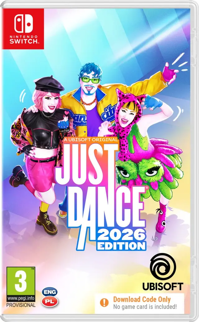 Just Dance 2026 Nintendo Switch okładka gry