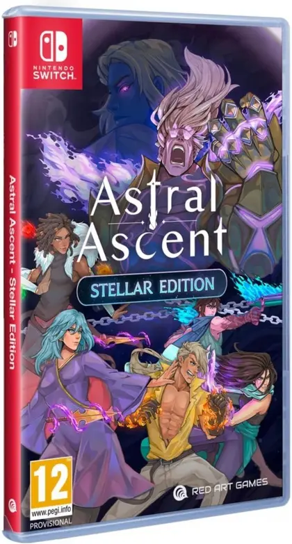 Astral Ascent Stellar Edition Nintendo Switch okładka gry
