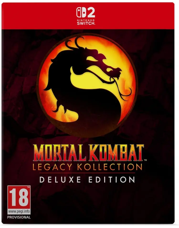 Okładka gry Mortal Kombat Legacy Kollection na Nintendo Switch 2