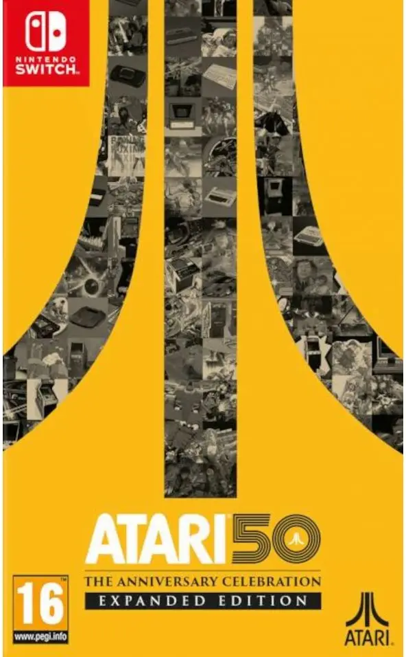 Atari 50 The Anniversary Celebration Expanded Edition Nintendo Switch okładka gry