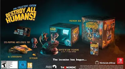Destroy All Humans! DNA Collector's Edition Nintendo Switch okładka gry