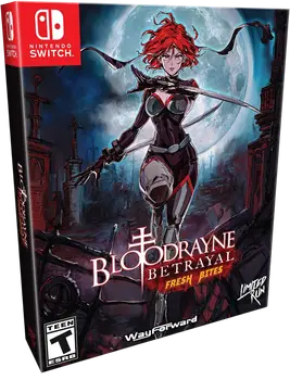 Okładka gry Bloodrayne Betrayal: Fresh Bites: Collector's Edition na Nintendo Switch Okładka gry Bloodrayne Betrayal: Fresh Bites: Collector's Edition na Nintendo Switch