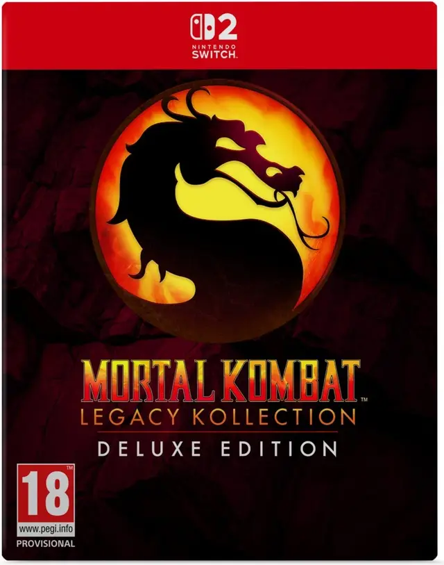 Mortal Kombat: Legacy Kollection Deluxe Nintendo Switch 2 okładka gry