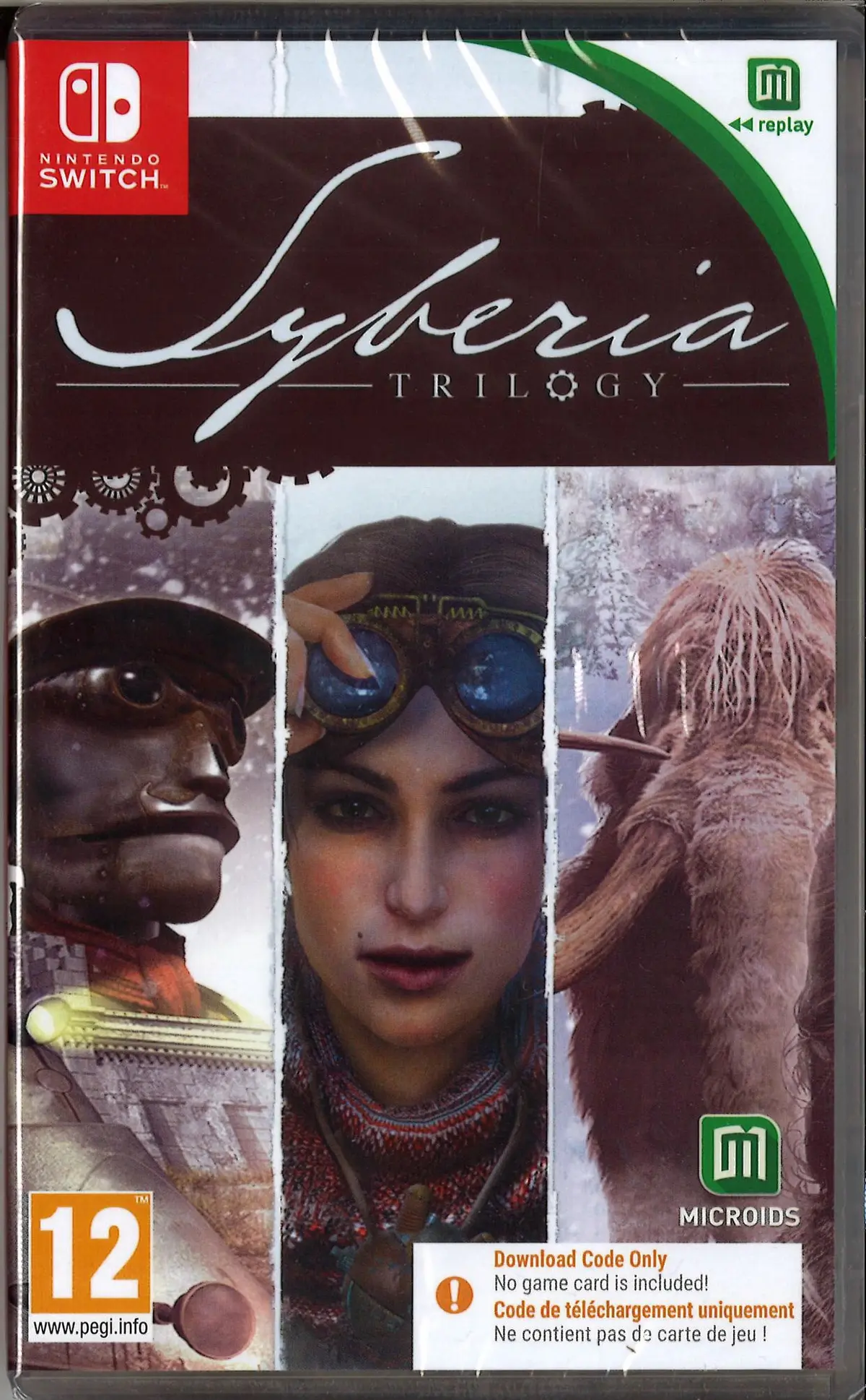 Okładka gry Syberia Trilogy