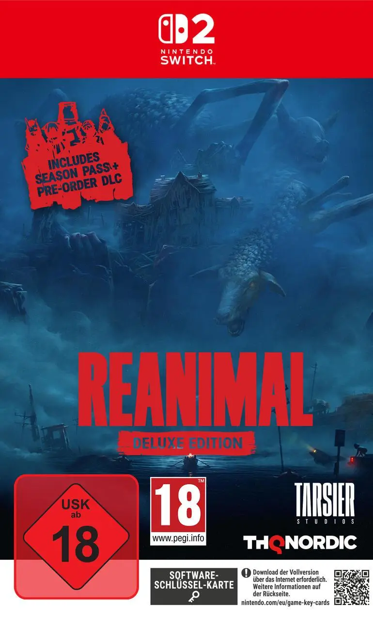 Reanimal Deluxe Edition Nintendo Switch 2 okładka gry