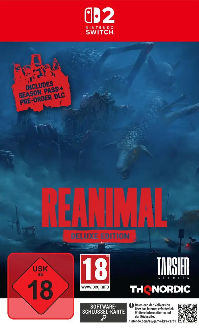 Reanimal Deluxe Edition Nintendo Switch 2 okładka gry