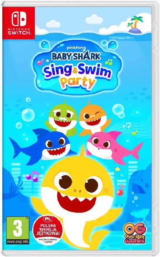 Baby Shark Sing and Swim Party Nintendo Switch okładka gry