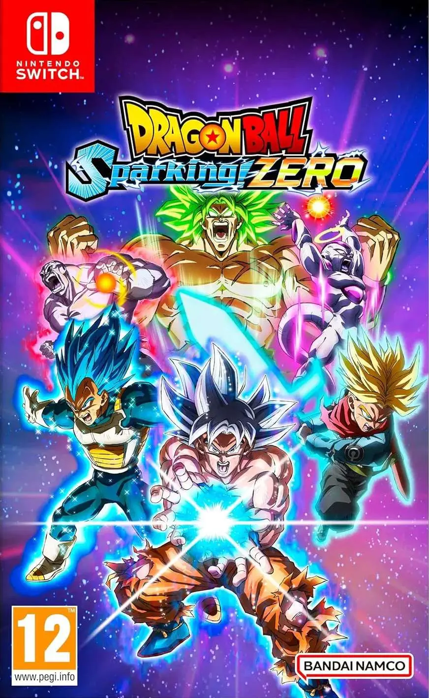 Dragon Ball Sparking! ZERO Nintendo Switch okładka gry