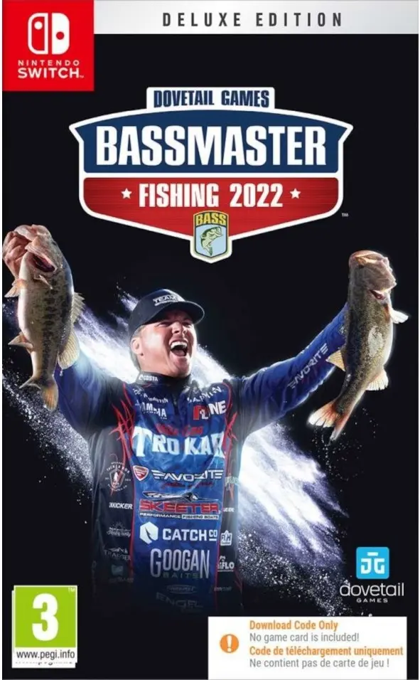 Okładka gry Bassmaster Fishing Deluxe 2022