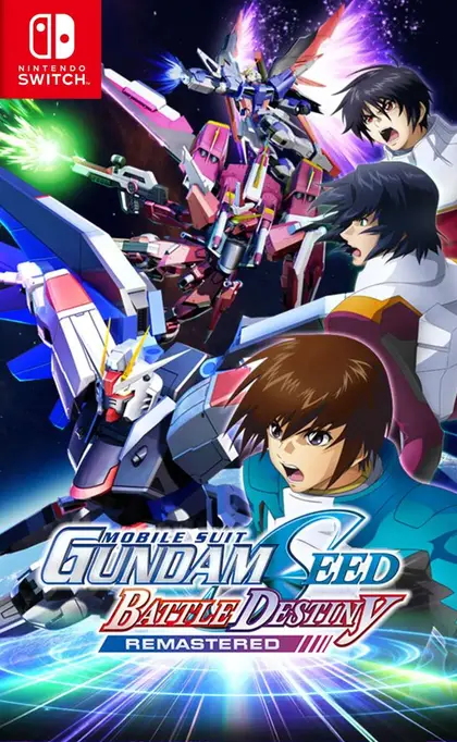 Mobile Suit Gundam SEED Battle Destiny Remastered Nintendo Switch okładka gry
