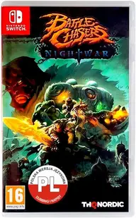 Battle Chasers Nightwar Nintendo Switch okładka gry