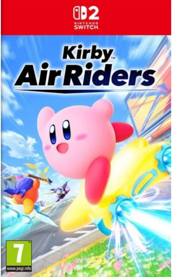 Okładka gry Kirby Air Riders na Nintendo Switch 2