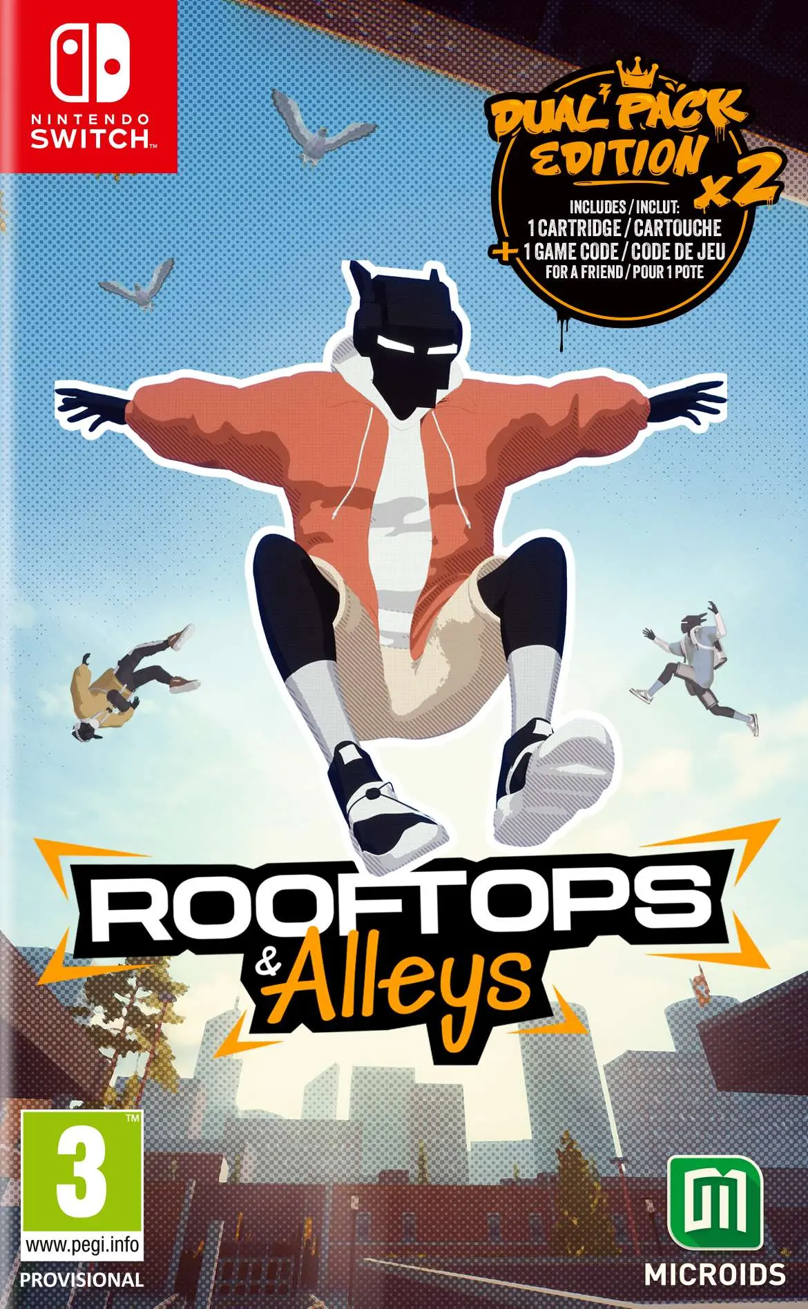 Rooftops & Alleys: Dual Pack Edition Nintendo Switch okładka gry